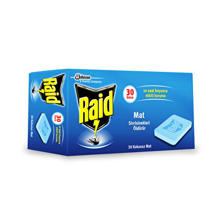 Raid Mat Tablet Yedek 30 Gece