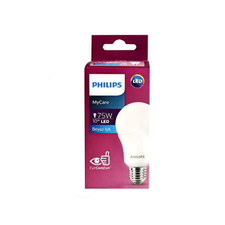 Philips Ledbulb 10-75W E27 6500K Beyaz Işık