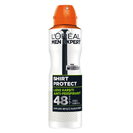 L'Oréal Paris Men Expert Shirt Protect Sprey Deodorant 150 Ml