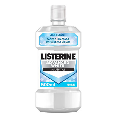 Lısterıne Advanced Whıte Hafif Tat 500 Ml