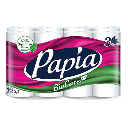 Papia Biocare Tuvalet Kağıdı 16'lı