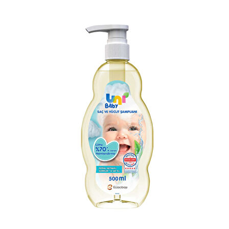 Uni Baby Saç Ve Vücut Şampuanı 500 Ml
