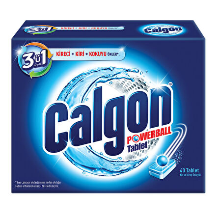 Calgon Kireç Önleyici Tablet 40 Adet
