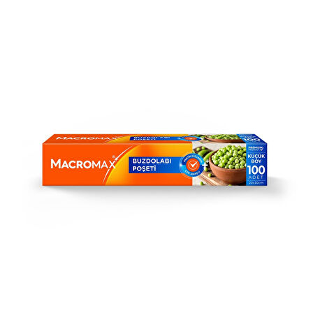 Macromax Buzdolabı Poşeti Küçük Boy 100'lü