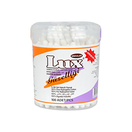 Lux Pamuklu Çubuk 100'lü
