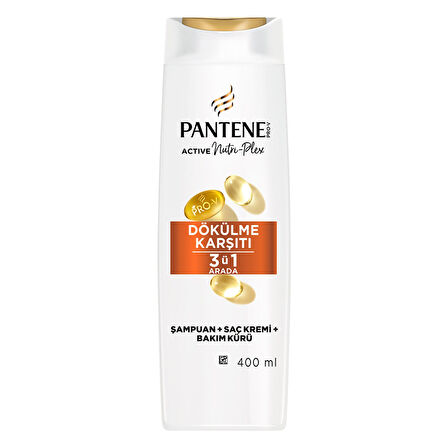 Pantene Dökülme Karşıtı 3ü1 Arada Şampuan 400 Ml