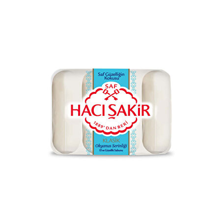Hacı Şakir Klasik Okyanus Serinliği Güzellik Sabunu 4X70 G