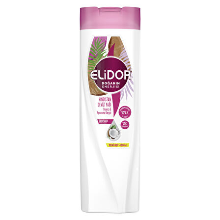 Elidor Hindistan Cevizi Yağı Şampuan 400 Ml