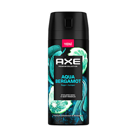 Axe Erkek Sprey Deodorant Aqua Bergamot 150 ml
