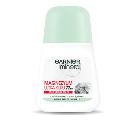 Garnier Mineral Magnezyum Ultra Kuru Roll-on