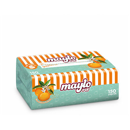 Maylo Puf Mandalina Kokulu Mendil 150'li
