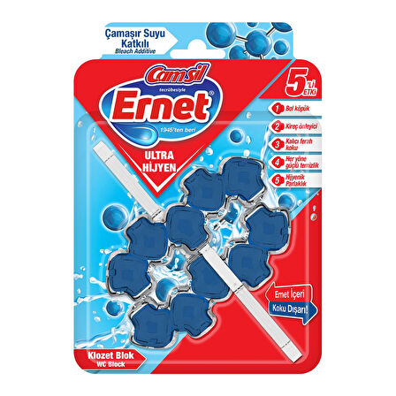 Ernet Wc Blok Çamaşır Suyu Katkılı 2*50 G