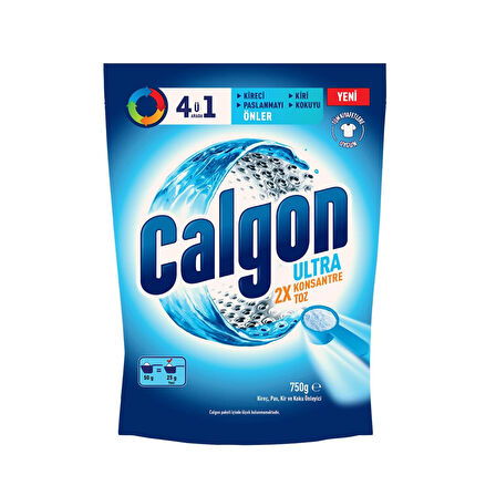 Calgon Ultra Konsa. Çamaşır Makinesi Kireç Önleyici 750G