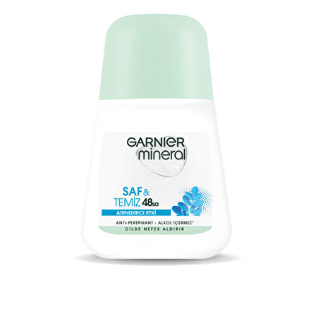 Garnier Mineral Saf&Temiz Roll-On 50 Ml