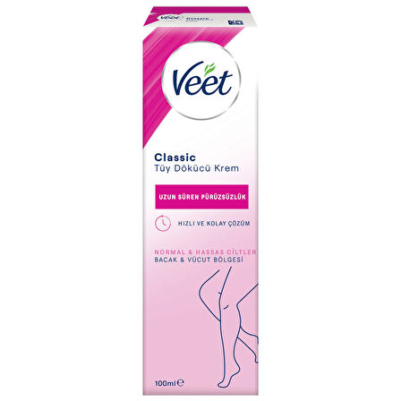 Veet Klasik Tüy Dökücü Krem 100Ml