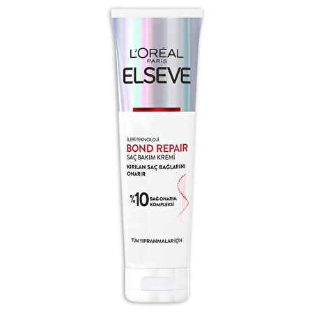 Bond Repair Tüm Yıpranmalar İçin Saç Bağlarını Onarıcı Bakım Kremi 150 ml