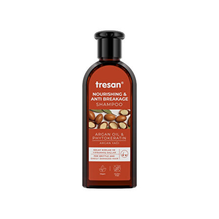 Tresan Argan Yağı Besleyici - Kırılma Karşıtı Şampuanı 300Ml