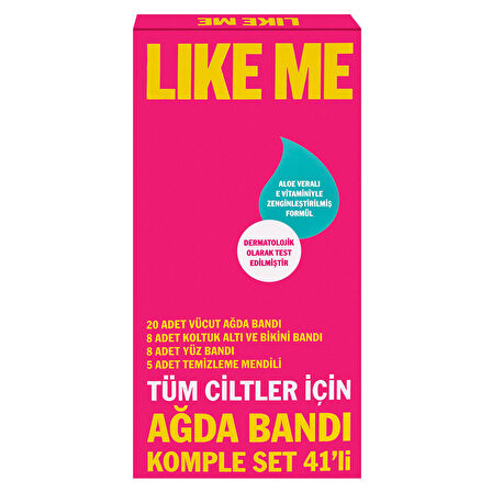 Like Me Tüm Ciltler İçin 41'li Sir Ağda Bandı