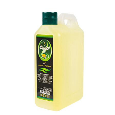 Önder 80 Derece Limon Kolonyası 1 L