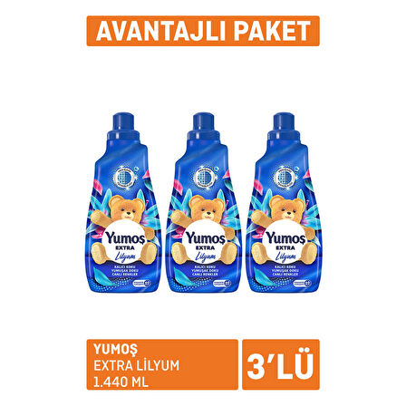 Yumoş Extra Lilyum 3 x 1.440 Ml