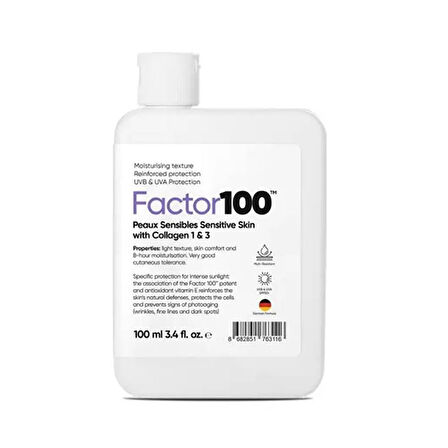 Factor100 Güneş Kremi 100 Ml