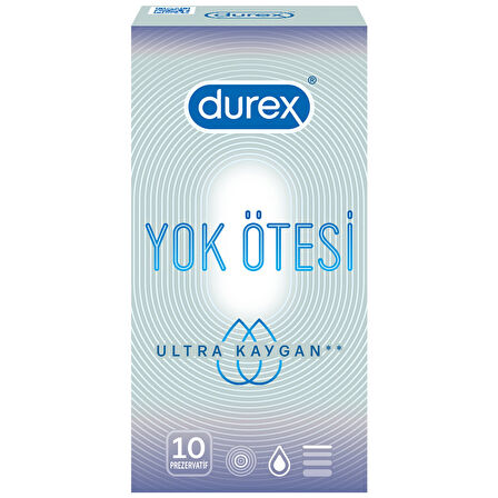 Durex Yok Ötesi Ultra Kaygan 10'lu