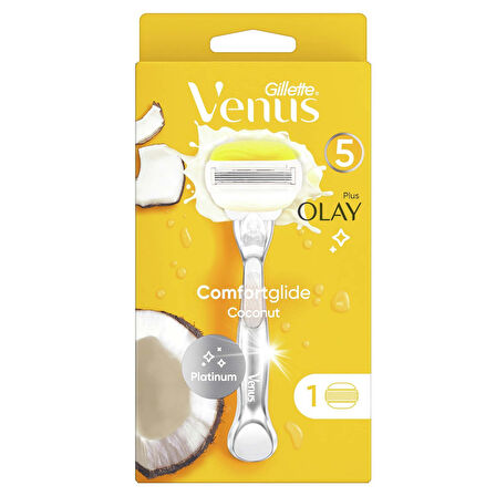Gillette Venus Comfortglide Olay Tıraş Makinesi + Yedek Başlık