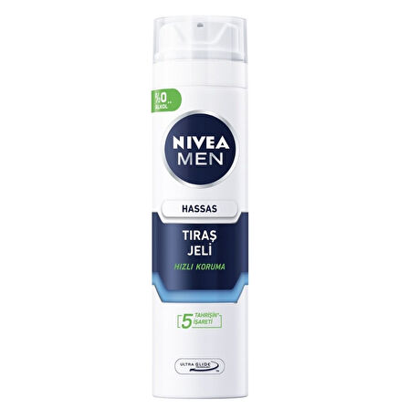 NIVEA MEN Erkek Hassas Ciltler İçin Tıraş Jeli 200 Ml