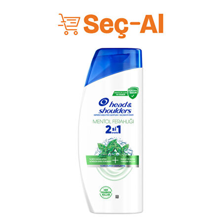 Head & Shoulders Şampuan Mentol Ferahlığı 2in1 625 Ml