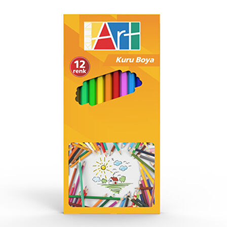 Kulinart Kuru Boya 12'li