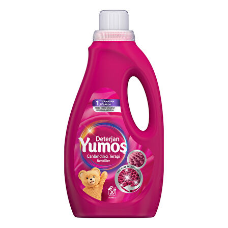 Yumoş Sıvı Deterjan Renkliler 1.5 L