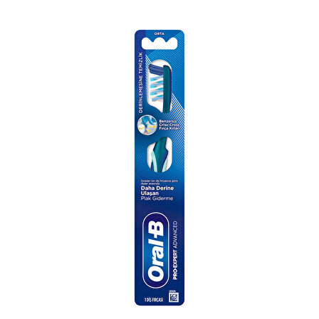 Oral-B Pro-Expert Advanced Derinlemesine Temizlik Diş Fırçası Orta