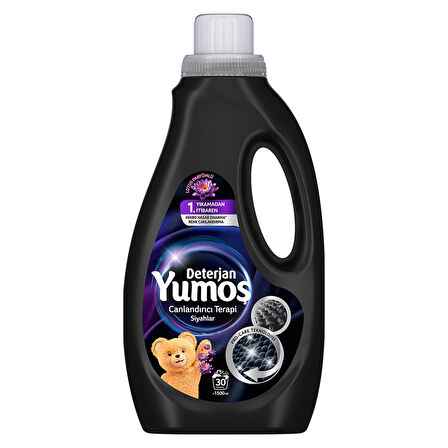 Yumoş Sıvı Bakım Deterjanı Canlandırıcı Terapi Siyahlar 30 Yıkama 1500 Ml