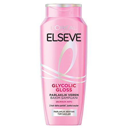 Elseve Glycolic Gloss Parlaklık Veren Bakım Şampuanı 300 Ml