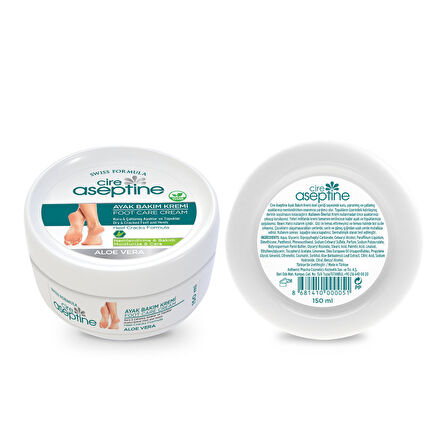 Cıre Aseptıne Ayak Kremi 150Ml