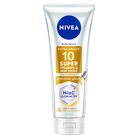Nivea Super10 Gençlik Işıltısı Vücut Serumu 170 Ml