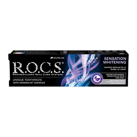 Rocs Sensation Whitening Beyazlatıcı Diş Macunu 74 G