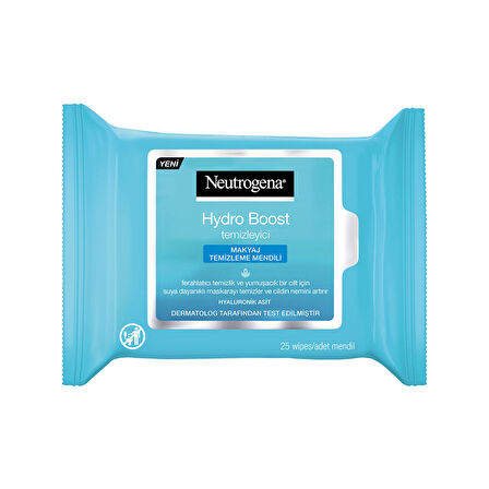 Neutrogena Hydro Boost Makyaj Temizleme Mendili 25'li 2 ADET