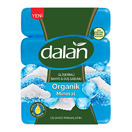 Dalan Organik Mineral Gliserin Banyo & Duş Sabunu 4 x 150 G