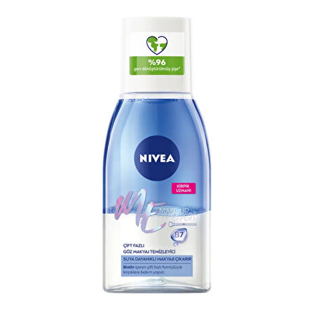 NIVEA Make Up Expert Çift Fazlı Göz Makyaj Temizleyici 125ml 2 ADET