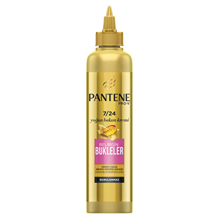 Pantene 7/24 Saç Bakım Kremi Anında Bukle Şekillendirici 300 ml