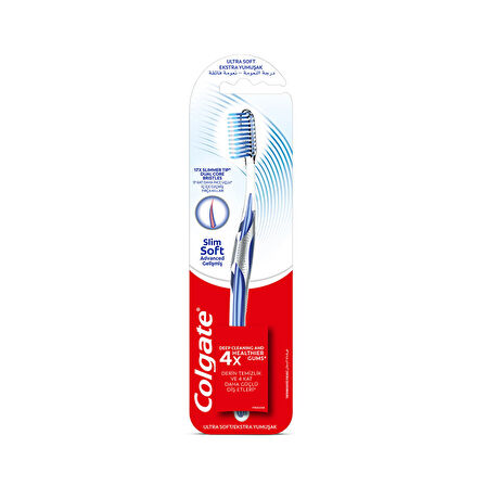 Colgate Mikro İnce Gelişmiş Ekstra Yumuşak Diş Fırçası 2 ADET