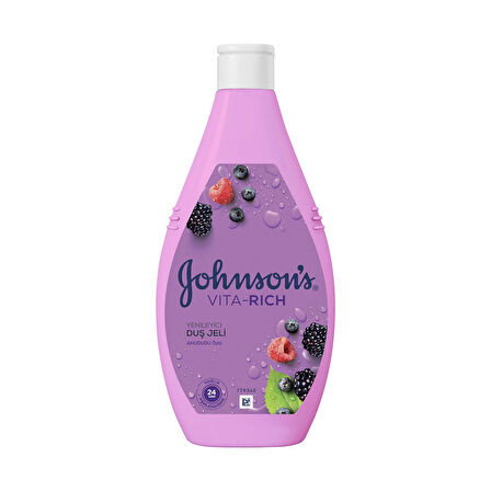 Johnson's Vıta-rıch Ahududu Özlü Yenileyici Duş Jeli 400Ml 2 ADET