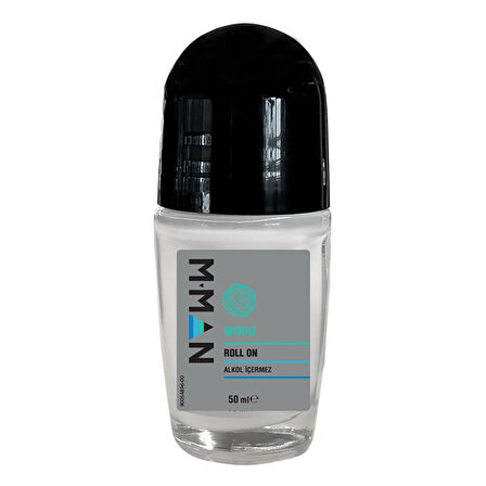 M Man Roll On Wood 50 Ml 2 ADET