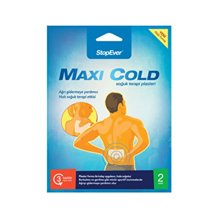 Stopever Maxi Cold Soğuk Terapi Plasteri 2'Li 2 ADET