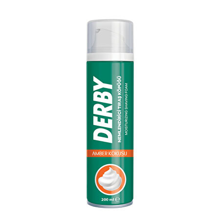 Derby Tıraş Köpüğü Amber Kokusu 200 Ml 2 ADET