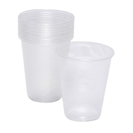 Roll-Up Plastik Şeffaf Bardak 10'lu 180 Cc 2 ADET