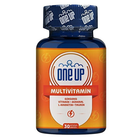 One Up Multivitamin 30 Bitkisel Kapsül 2 ADET