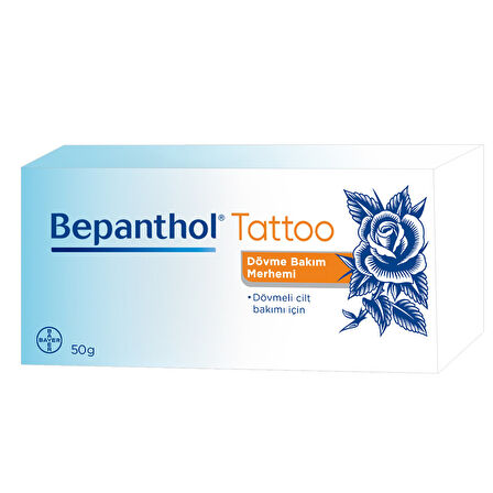 Bepanthol Tattoo Dövme Bakım Merhemi 50 G 2 ADET