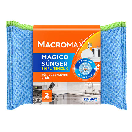 Macromax Magico Sünger 2'li 2 ADET